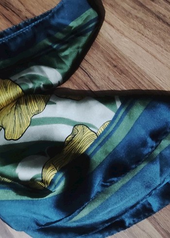 Bohem Tarzda Çok Renkli Kadın İpek Şal - Görsel 3