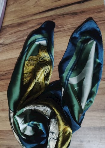 Bohem Tarzda Çok Renkli Kadın İpek Şal - Görsel 4