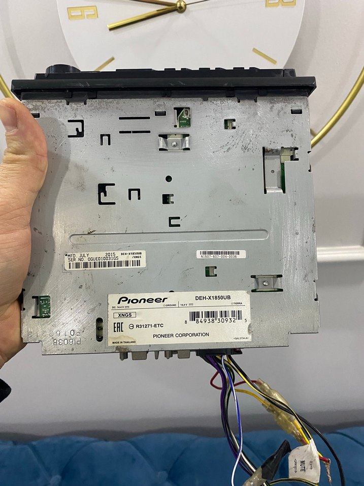 Pioneer Deh-X1850UB MİXTRAX CD/USB/AUX - Görsel 4