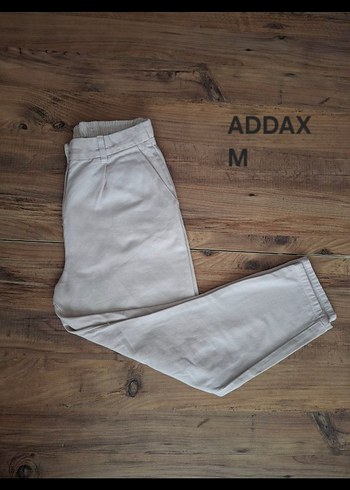 Bej Kadın Keten Pantolon Regular Fit