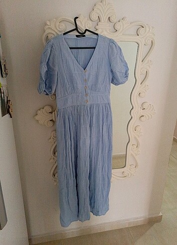 Müslün pamuklu elbise - Görsel 6