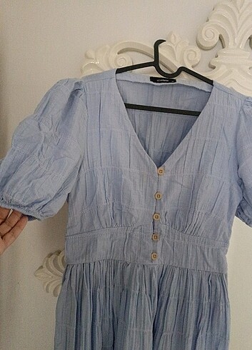 Müslün pamuklu elbise - Görsel 7