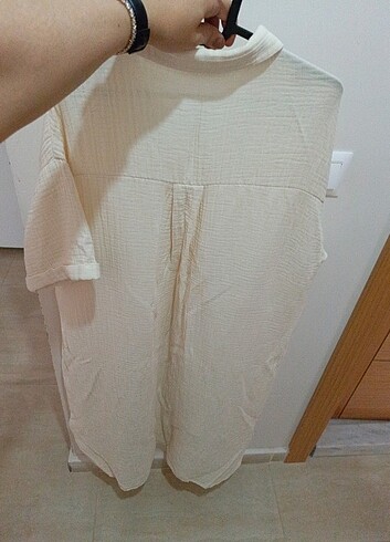 Müslin elbise, tunik - Görsel 5