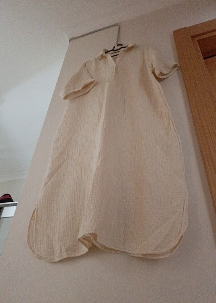 Müslin elbise, tunik - Görsel 2