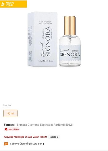 Farmasi Signora Diamond 50 ml Kadın Parfüm - Görsel 2