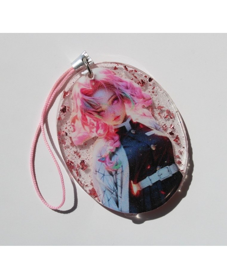 Demon slayer mitsuri anahtarlık takı - Görsel 3