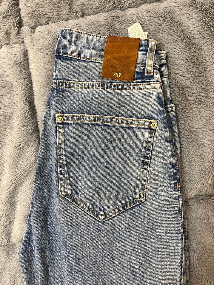 Zara Kadın Denim Pantolon - Görsel 4