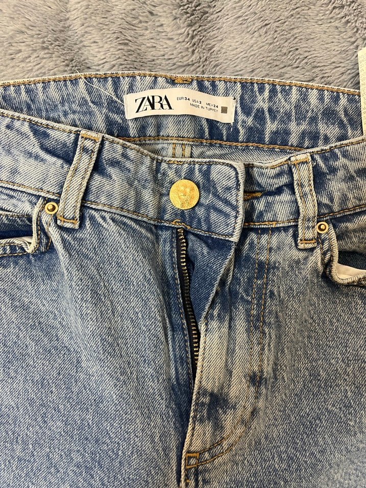 Zara Kadın Denim Pantolon - Görsel 3
