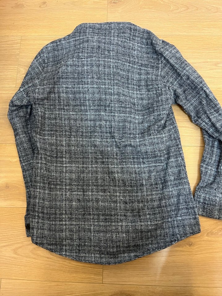 Kapüşonlu Düğmeli yünlü Gömlek - Görsel 5