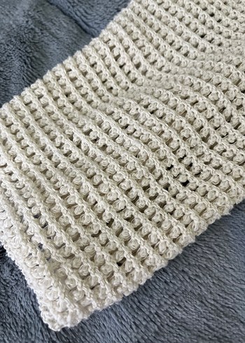 Örgü Bohem Kadın Hırka - Görsel 6