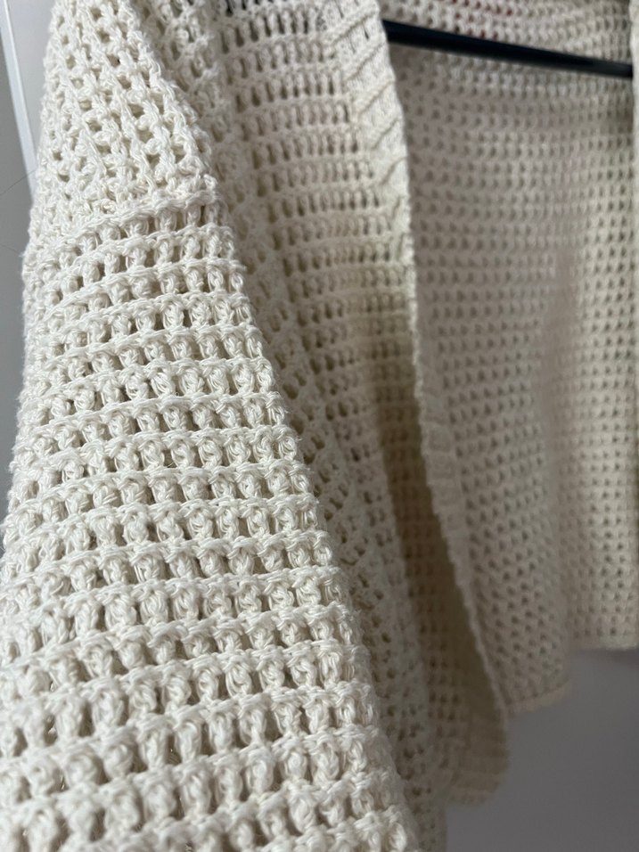 Örgü Bohem Kadın Hırka - Görsel 5