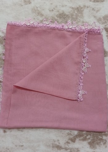 Pastel Pembe Dantel Tırnak Süslemesi yazma - Görsel 2