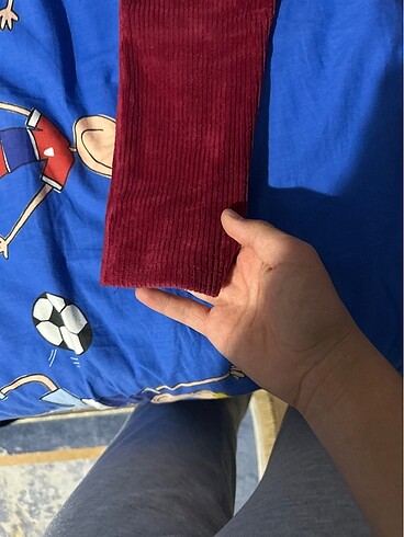 24-36 Ay Beden bordo Renk Kız çocuk eşofman altı