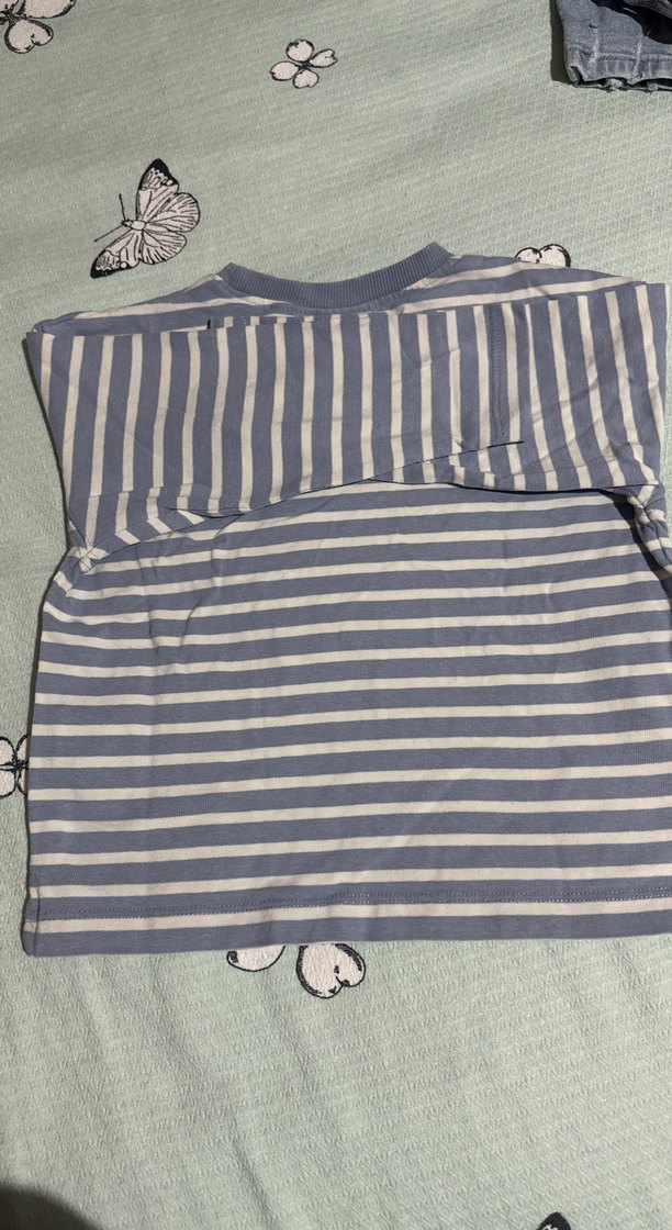 Çizgili Gri Çocuk Atlet - Görsel 4