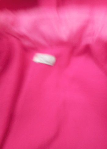 Kız Çocuk Kapüşonlu Pembe Fermuarlı Mont - Görsel 3