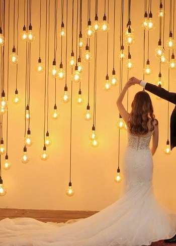 Modern Klasik Beyaz Straplez Gelinlik - Görsel 3