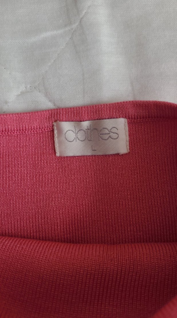 Pembe Örme Askılı Kadın Atlet - Görsel 3