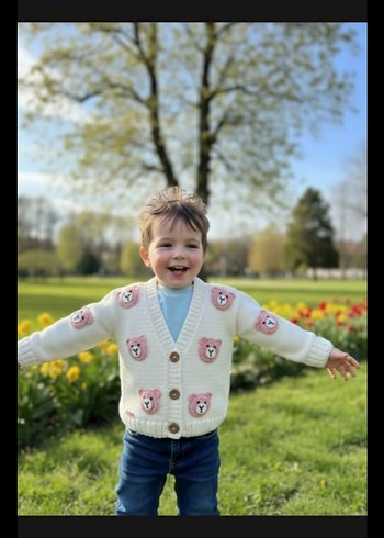 Ayicikli sıcacık hırkalar - Görsel 3