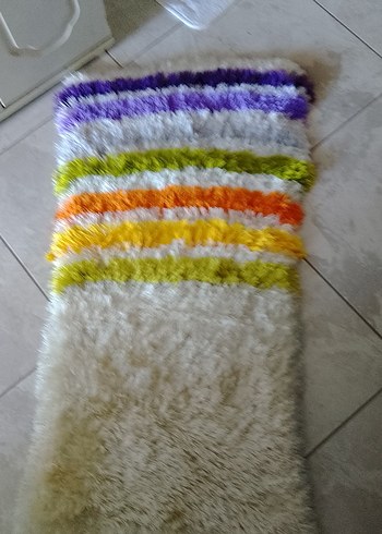 Diğer Renkli Batik Desenli Banyo Paspası