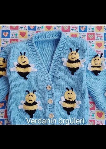 Hemen teslim yeni örülmüş kalın hirka - Görsel 2