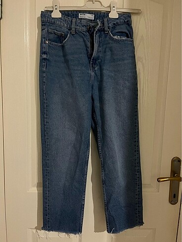 bershka mom jean pantolon