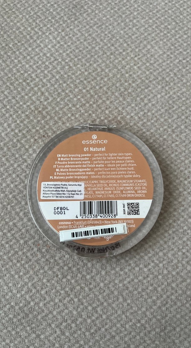 Essence Sun Club Mat Bronzer Pudra - Görsel 2