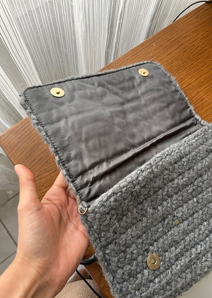 Örgü çanta - Görsel 5