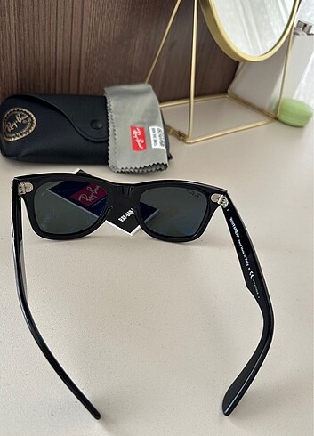  Beden siyah Renk Rayban Wayfarer Güneş Gözlüğü
