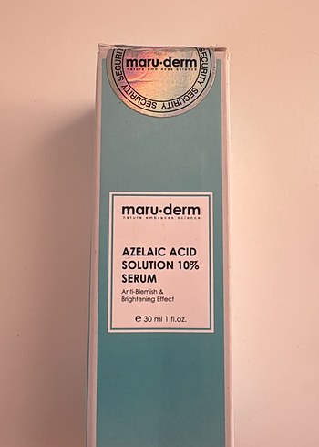 maru.derm Azelaik Asit Serum 10% 30 ml