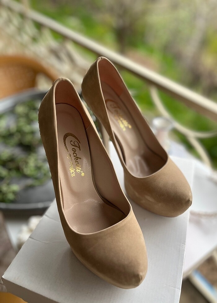 platform topuklu ayakkabı - Görsel 2