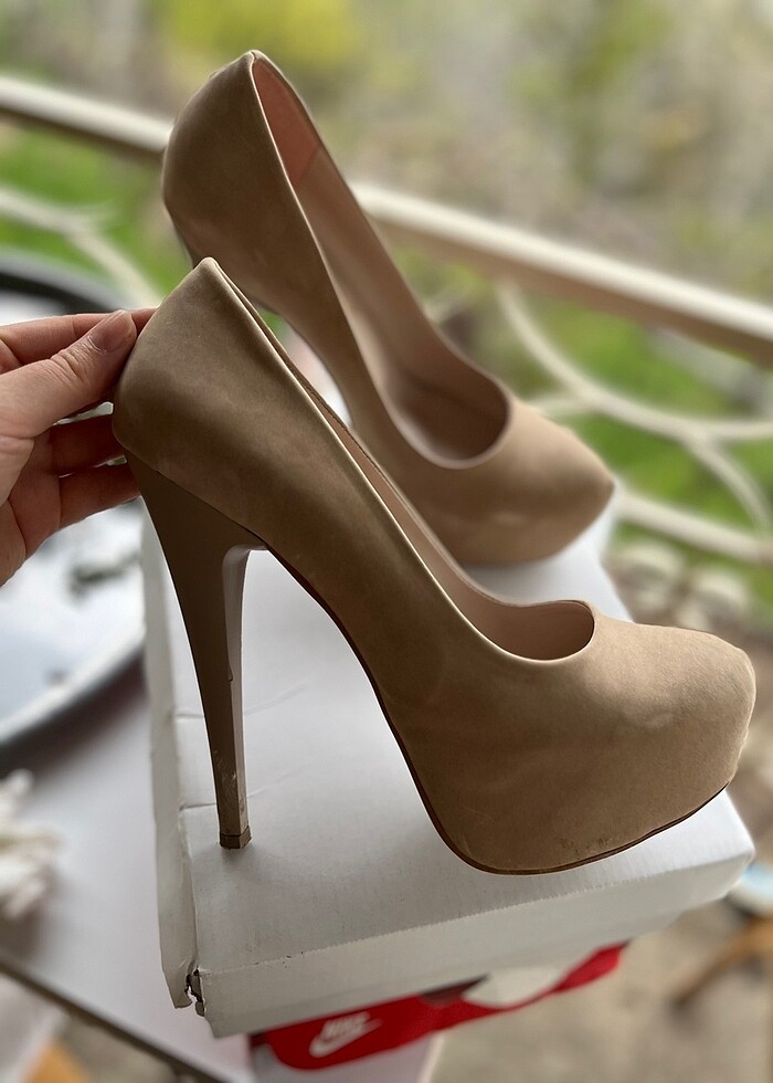 platform topuklu ayakkabı - Görsel 3