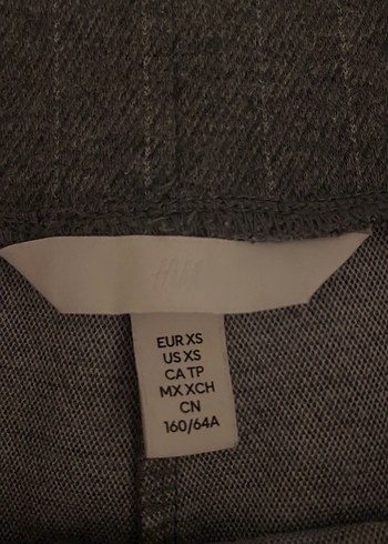 xs Beden gri Renk Kadın pantolon
