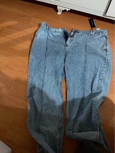 Kot jean sıfır mavi