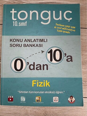 Tonguç 10. Sınıf fizik soru bankası