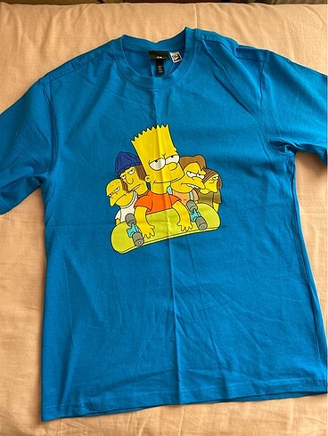 Simpsons baskılı tişört