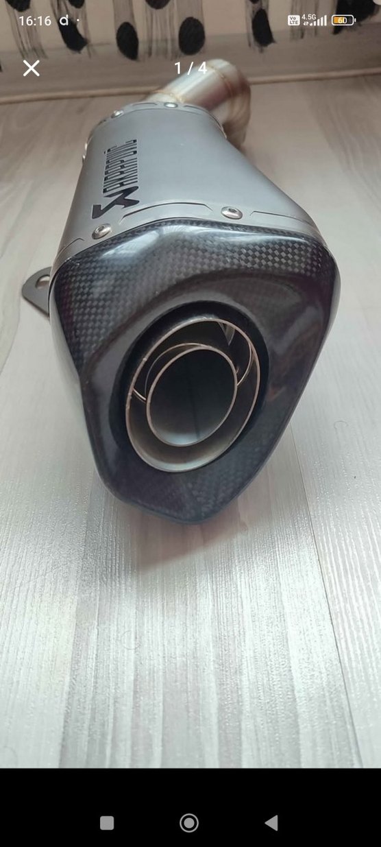 Gri Akrapovic 0 - Görsel 4