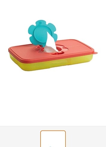 Tupperware Tupperware islak mendil kutusu