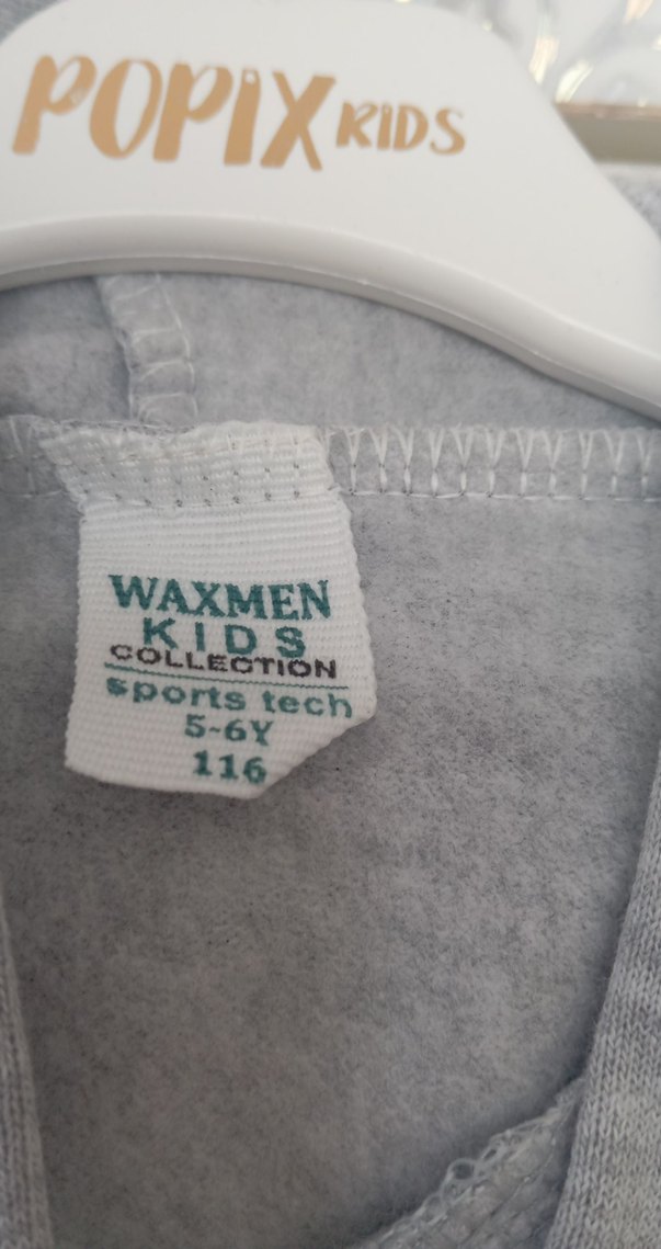 Gri Nakışlı Erkek Çocuk Sweatshirt ve Eşofman Takımı - Görsel 2