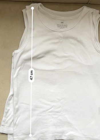 Beyaz Çocuk Atlet 3'lü Paket - Görsel 4