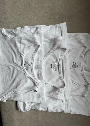 Beyaz Çocuk Atlet 3'lü Paket - Görsel 6