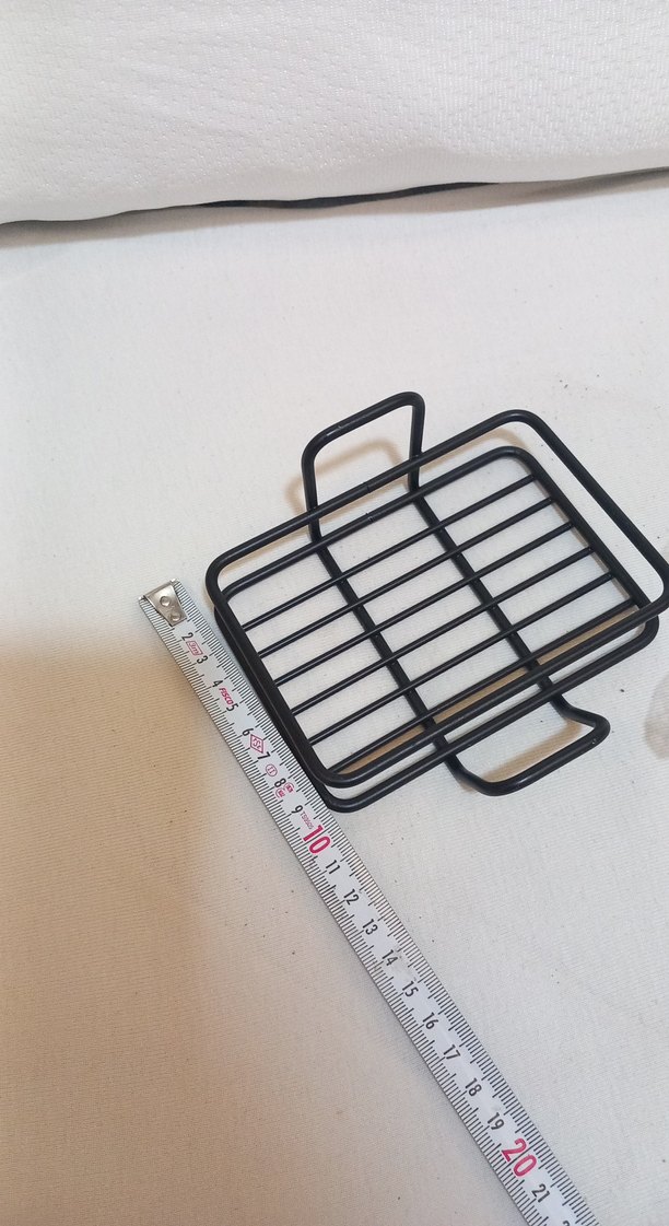 Siyah Metal katı sabunluk Tutucu birlikte - Görsel 3