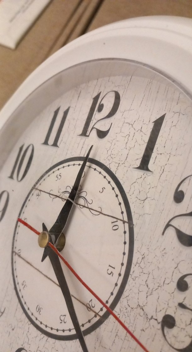 Beyaz Yuvarlak Duvar Saati - Görsel 2