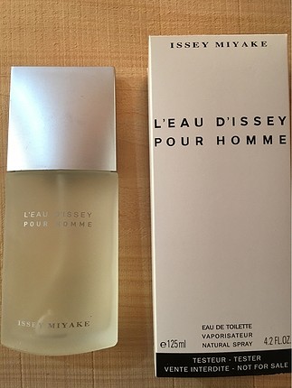 Issey mıyake l?eau pour homme 125ml Orjinal Tester parfüm