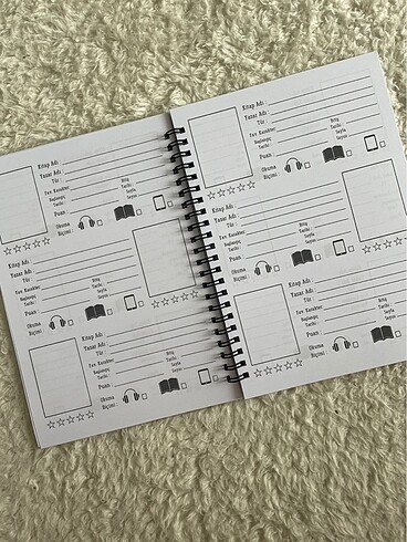  Kitap günlüğüm defter