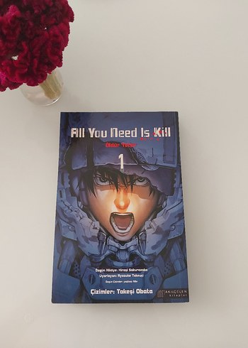 All You Need Is Kill - Takesi Obata Çizimleri temiz 208 sayfa.