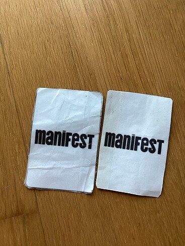  MANİFEST Esin?li Photo Card