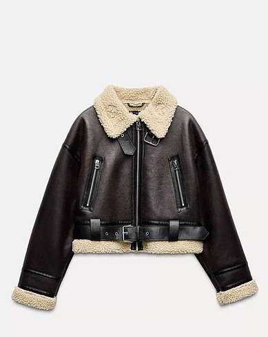 ZARA ÇİFT YÜNLÜ KISA CEKET