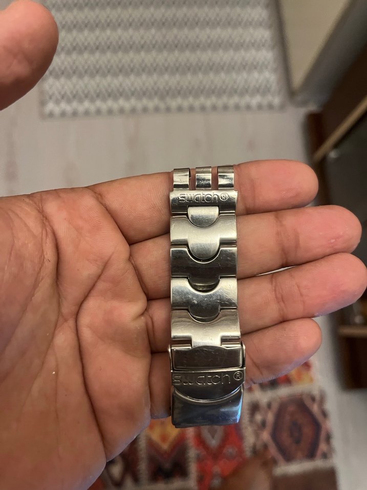 Swatch Orijinal Çelik Kordon 21 Mm Full boy - Görsel 4