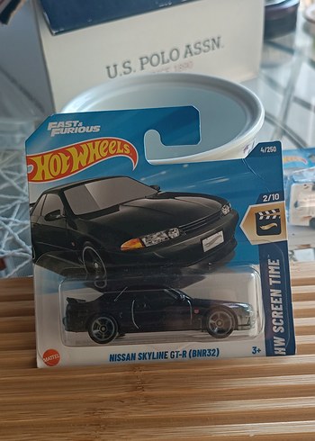 Hot Wheels Nissan Skyline GT-R (BNR32) Siyah Oyuncak Araba
