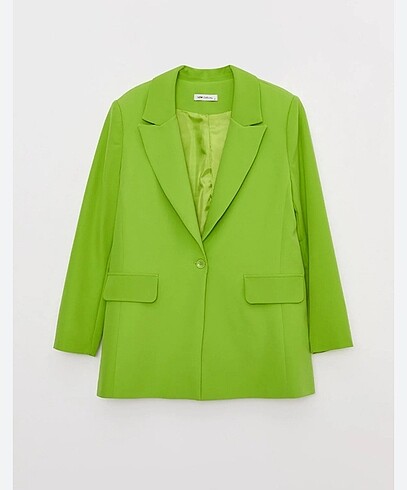 Zara yağ yeşili blazer ceket